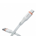 Καλώδιο USB-A σε Type-C JA056 – 5A Ταχεία Φόρτιση & Μεταφορά Δεδομένων 1m – Λευκό