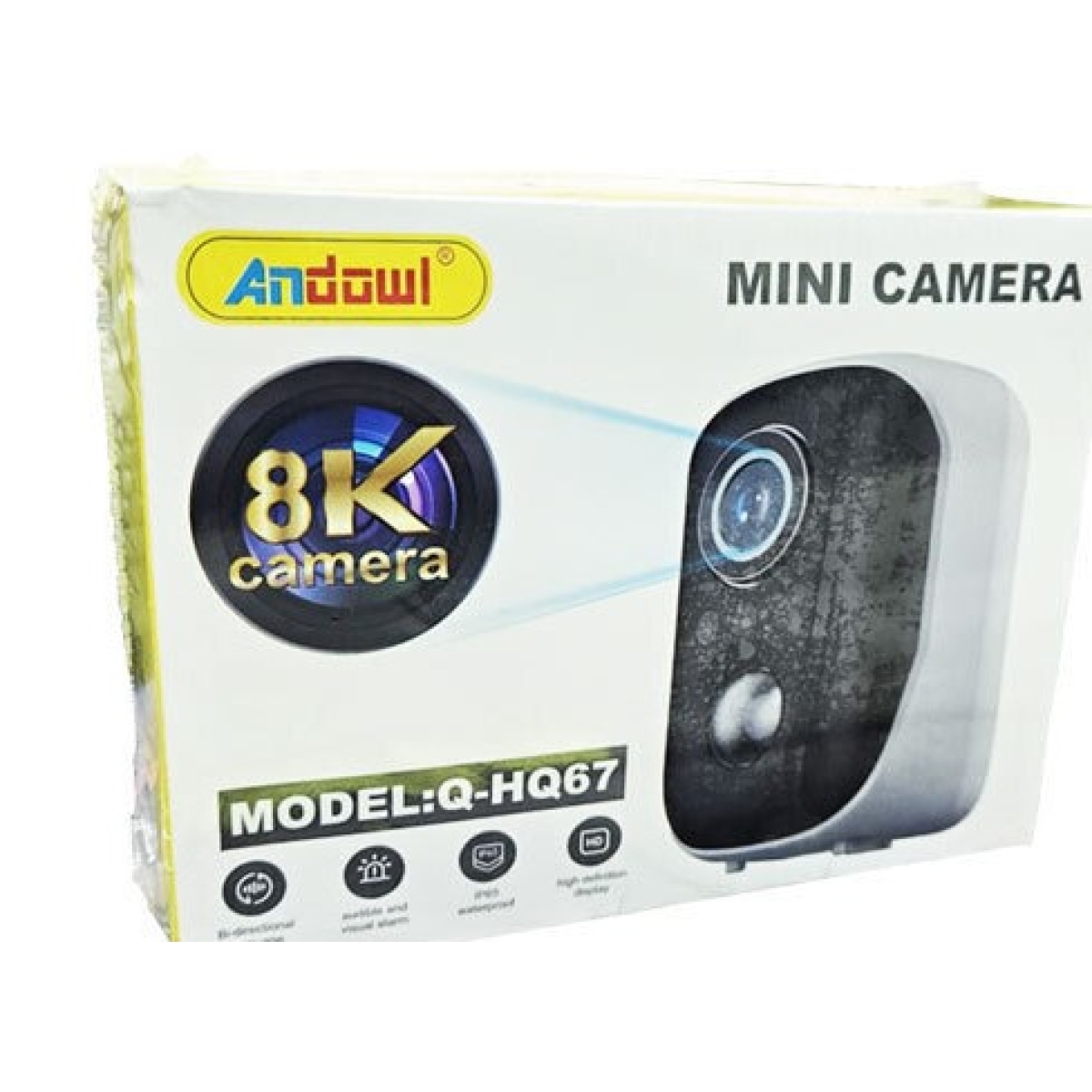 Κάμερα Ασφαλείας Wi-Fi 8K Με Νυχτερινή Όραση Andowl Q-HQ67 - Image 3