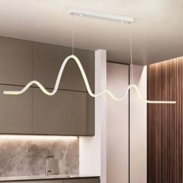 Κρεμαστό Φωτιστικό Οροφής LED 25W Λευκό Universo B73-BF
