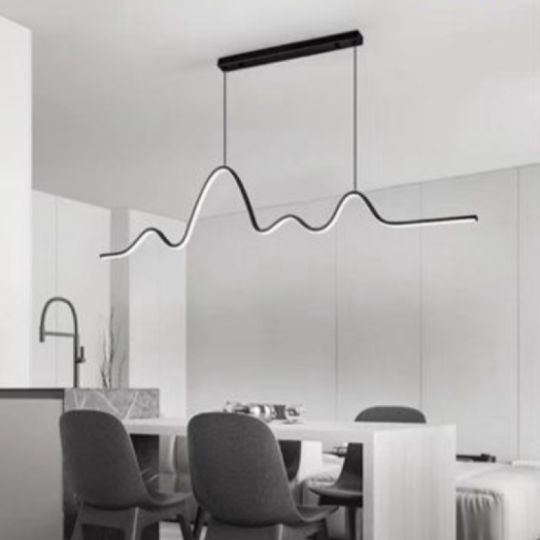 Κρεμαστό Φωτιστικό Οροφής LED 25W Μαύρο Universo B73-NF