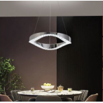 Κρεμαστό LED Φωτιστικό Οροφής Με Κρύσταλλα 25W Universo B72-F