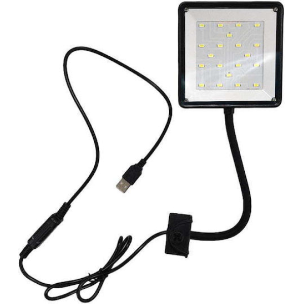 Λάμπα Ενυδρείου Με Κλιπ LED 7W Yiaqua Dee-029