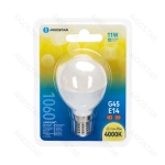 Λάμπα LED G45 E14 11W 4000K Aigostar