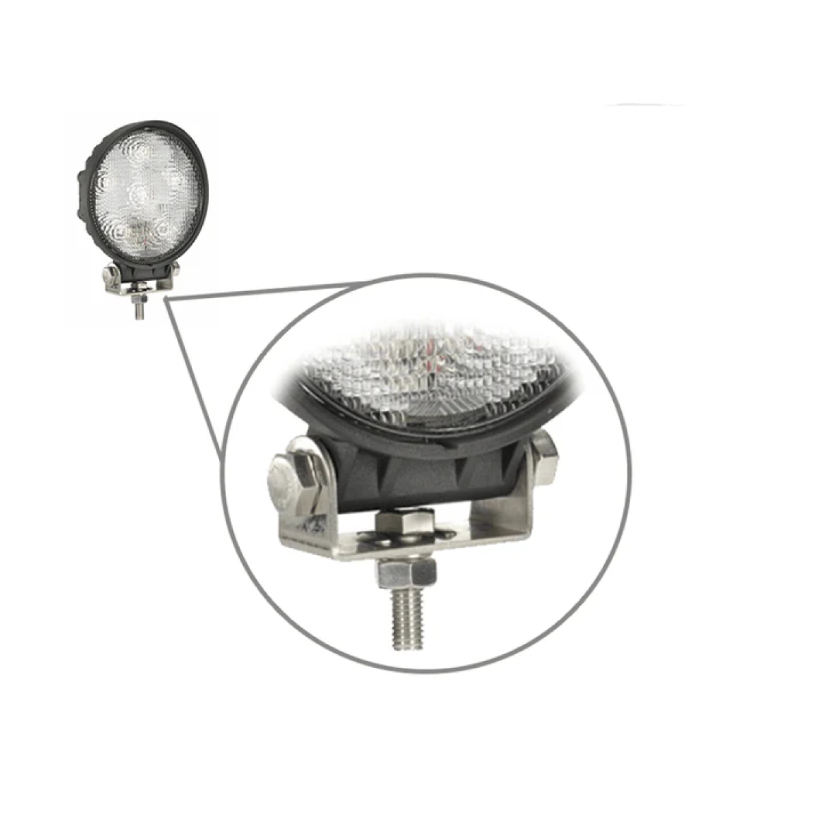 Led Αδιάβροχος Προβολέας Αυτοκινήτου 27W 6500Κ Arrango AP76000