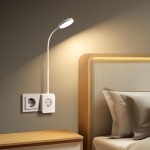 LED Φωτιστικό Τοίχου Aigostar με Πρίζα, USB-A & Type-C, 400lm – 3000K/4000K/6000K