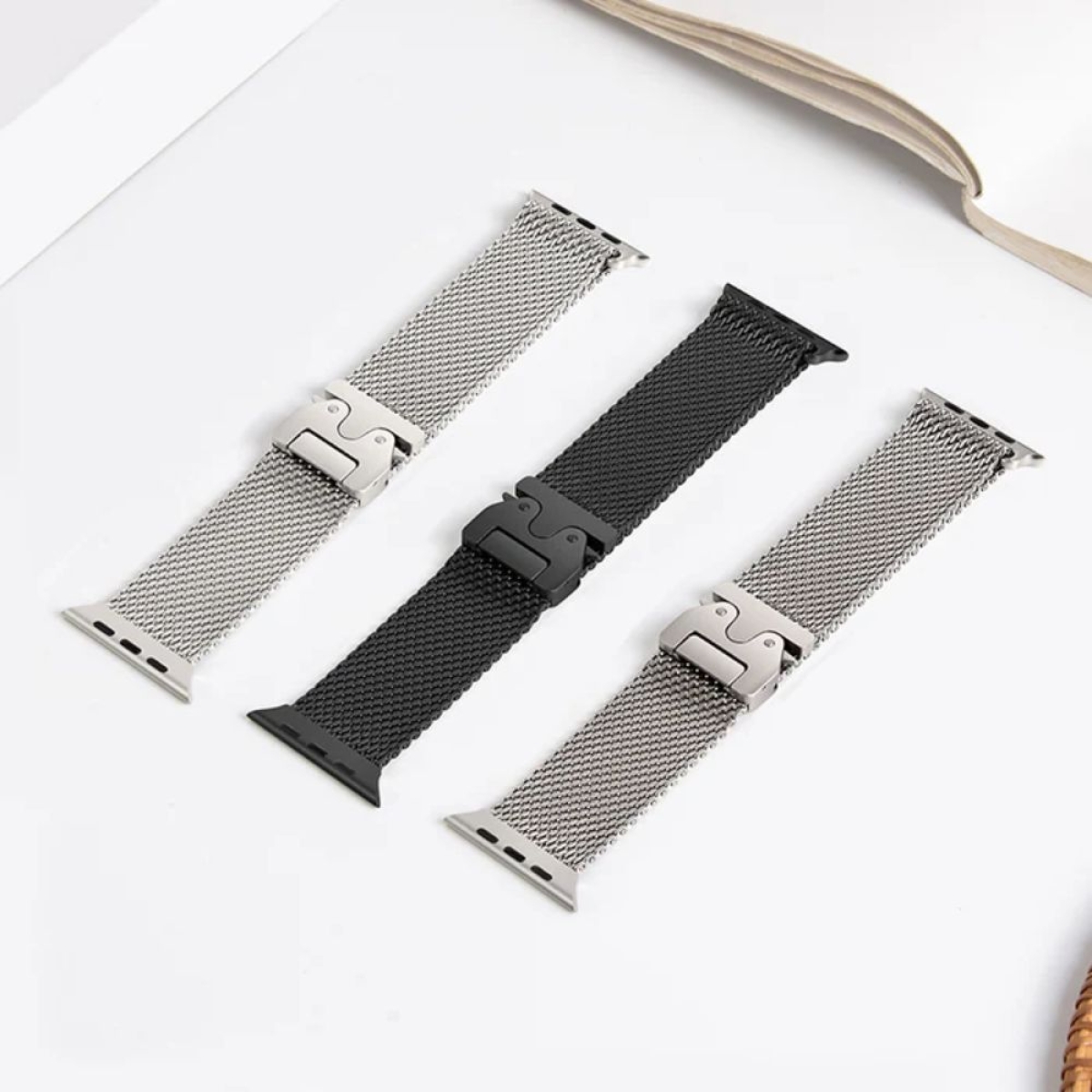 Λουράκι Hoco WA33 από Ανοξείδωτο Ατσάλι για Apple Watch 38/40/41mm & 44/45/46/49mm – Ασημί