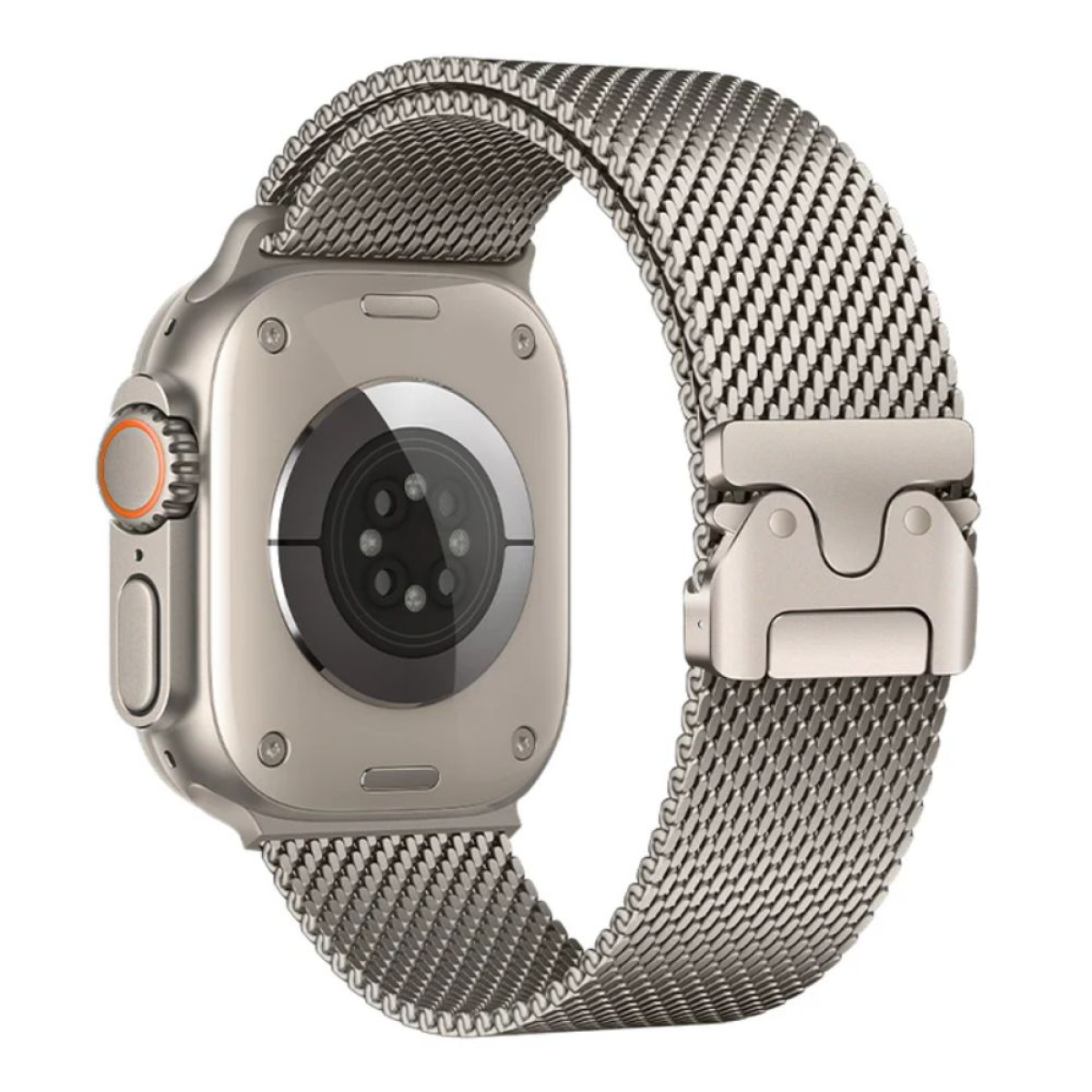 Λουράκι Hoco WA33 από Ανοξείδωτο Ατσάλι για Apple Watch 38/40/41mm & 44/45/46/49mm – Ασημί
