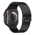 Λουράκι Hoco WA33 από Ανοξείδωτο Ατσάλι για Apple Watch 38/40/41mm & 44/45/46/49mm – Μαύρο