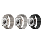 Λουράκι Hoco WA33 από Ανοξείδωτο Ατσάλι για Apple Watch 38/40/41mm & 44/45/46/49mm – Μαύρο