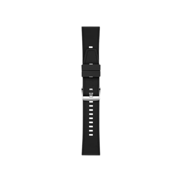 Λουράκι Σιλικόνης Μαύρο Universal 20-22mm
