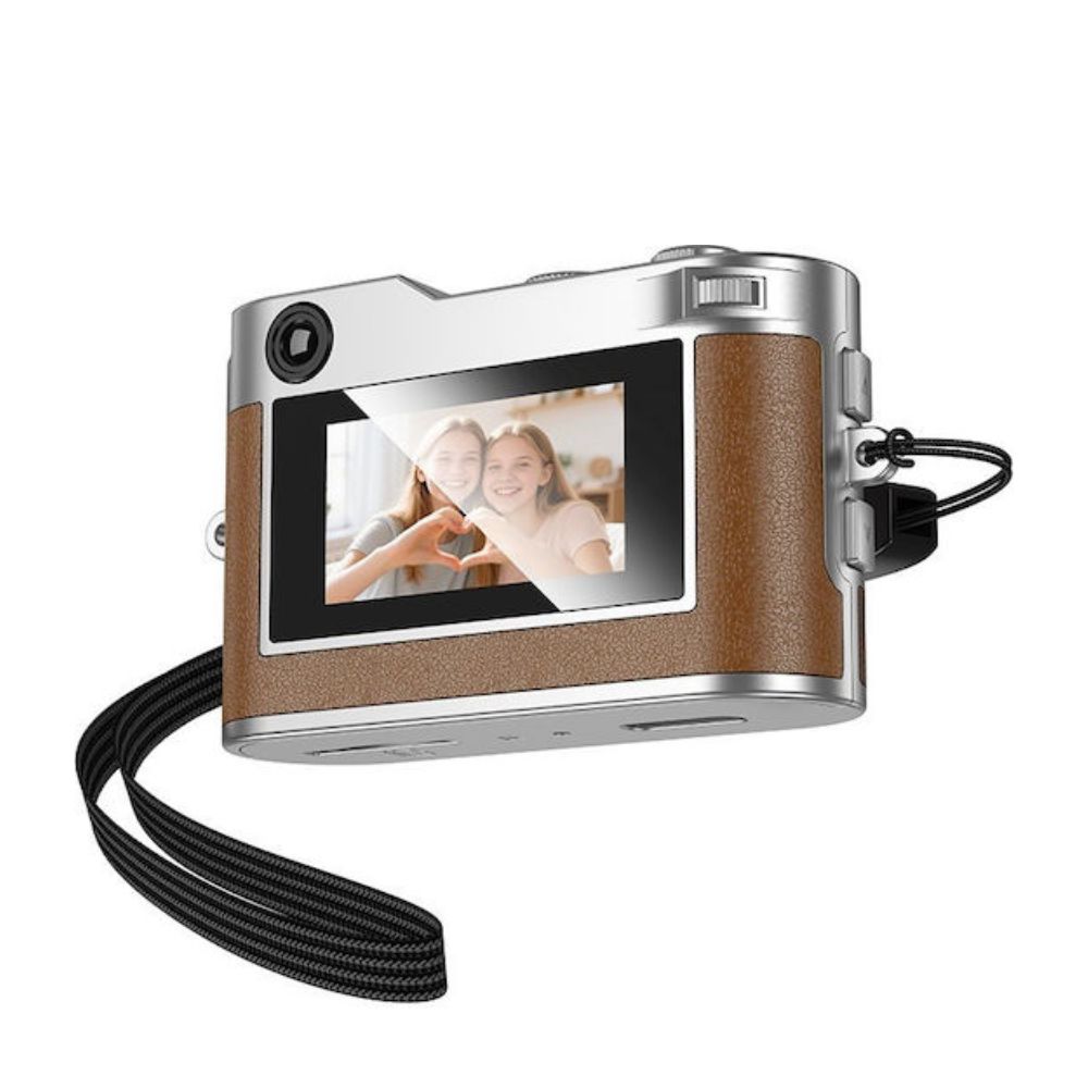 Mini Φωτογραφική Μηχανή Hoco Dv210 Full Hd 1080P - Καφε
