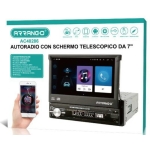 Multimedia Ηχοσύστημα Αυτοκινήτου 1DIN Universal (Bluetooth/USB/WiFi) Arrango AC48286