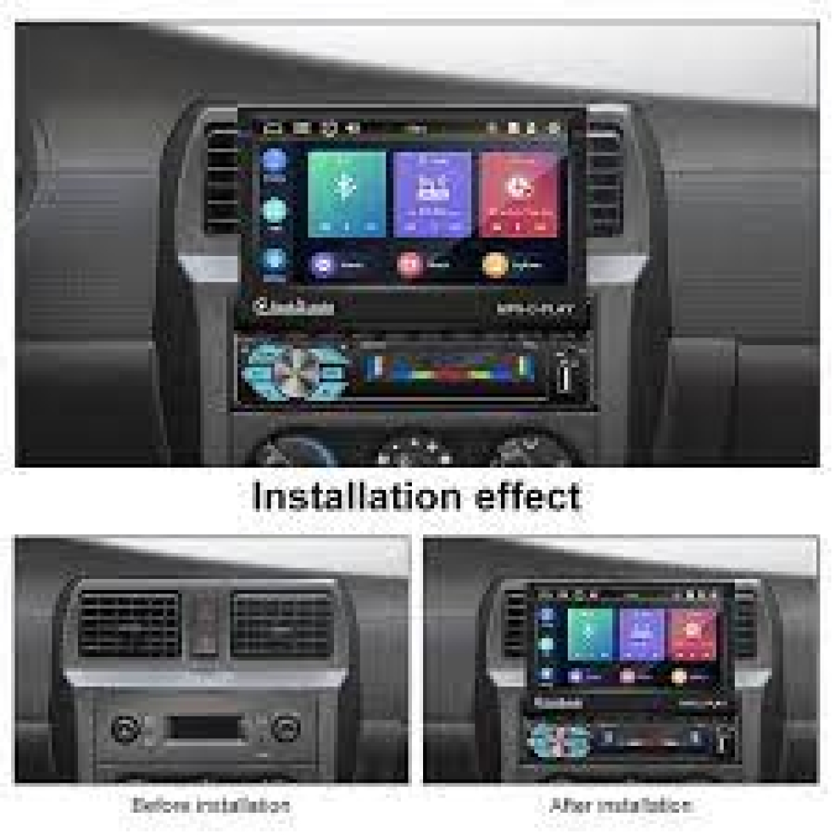 Multimedia Ηχοσύστημα Αυτοκινήτου 1DIN Universal (Bluetooth/USB/WiFi) Arrango AC48286