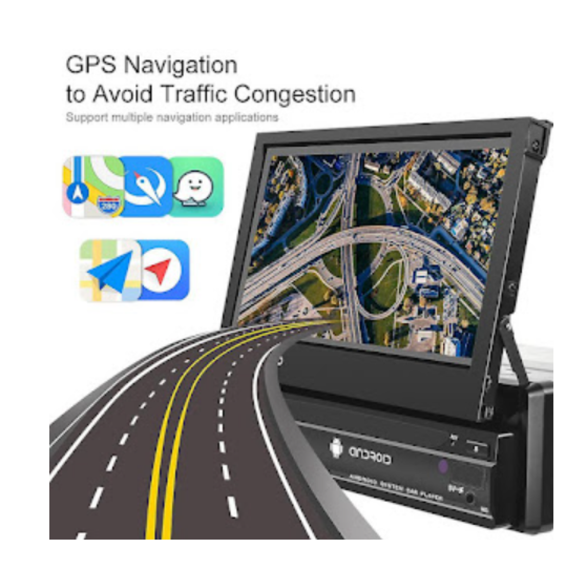 Multimedia Ηχοσύστημα Αυτοκινήτου 1DIN Universal (Bluetooth/USB/WiFi) Arrango AC48286