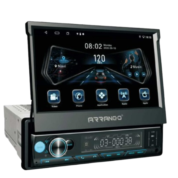 Multimedia Ηχοσύστημα Αυτοκινήτου 1DIN Universal (Bluetooth/USB/WiFi) Arrango AC48765