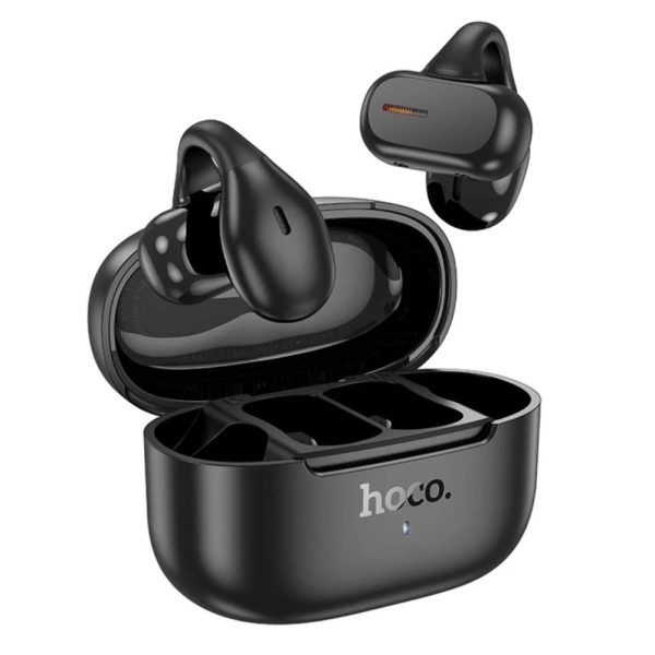 Open Ear Bluetooth Handsfree Ακουστικά με Θήκη Φόρτισης Hoco EA9 – Μαύρο