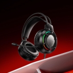 Over Ear Gaming Headset Borofone BO112 με σύνδεση 3.5mm σε Μαύρo Χρώμα