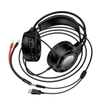 Over Ear Gaming Headset Borofone BO112 με σύνδεση 3.5mm σε Μαύρo Χρώμα