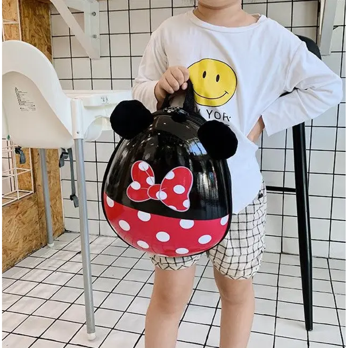 Παιδική Τσάντα Πλάτης Minnie 29×24×11cm SDS-28520 - Image 3
