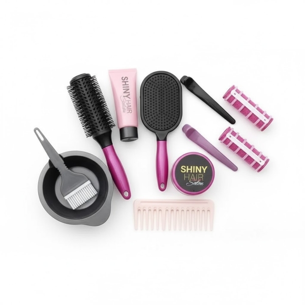 Παιδικό Σετ Κομμωτηρίου 9 Τεμαχίων Shiny Hair Salon 626010