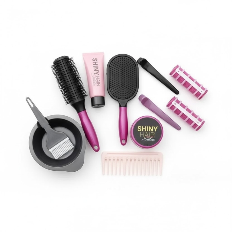 Παιδικό Σετ Κομμωτηρίου 9 Τεμαχίων Shiny Hair Salon 626010