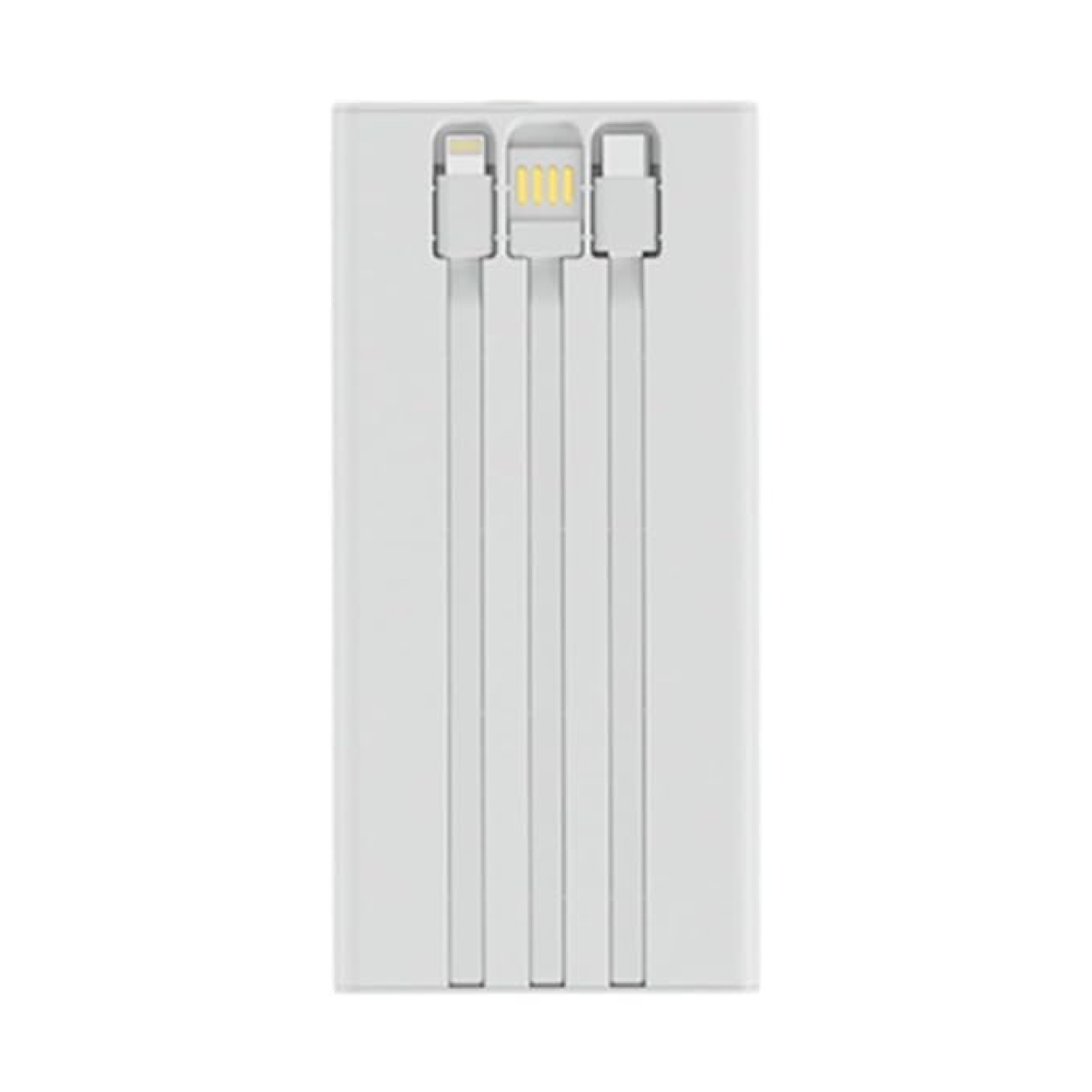 Power Bank 12000mAh Με 3 Ενσωματωμένα Καλώδια Arrango AR60448