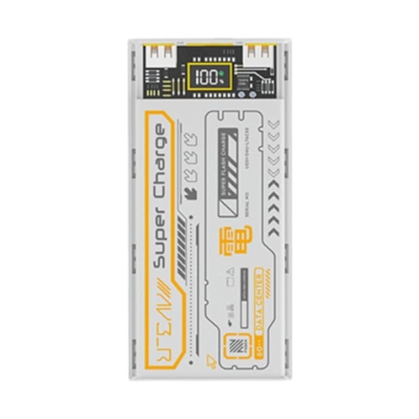Power Bank 20000mAh Με 3 Ενσωματωμένα Καλώδια Arrango AR60449