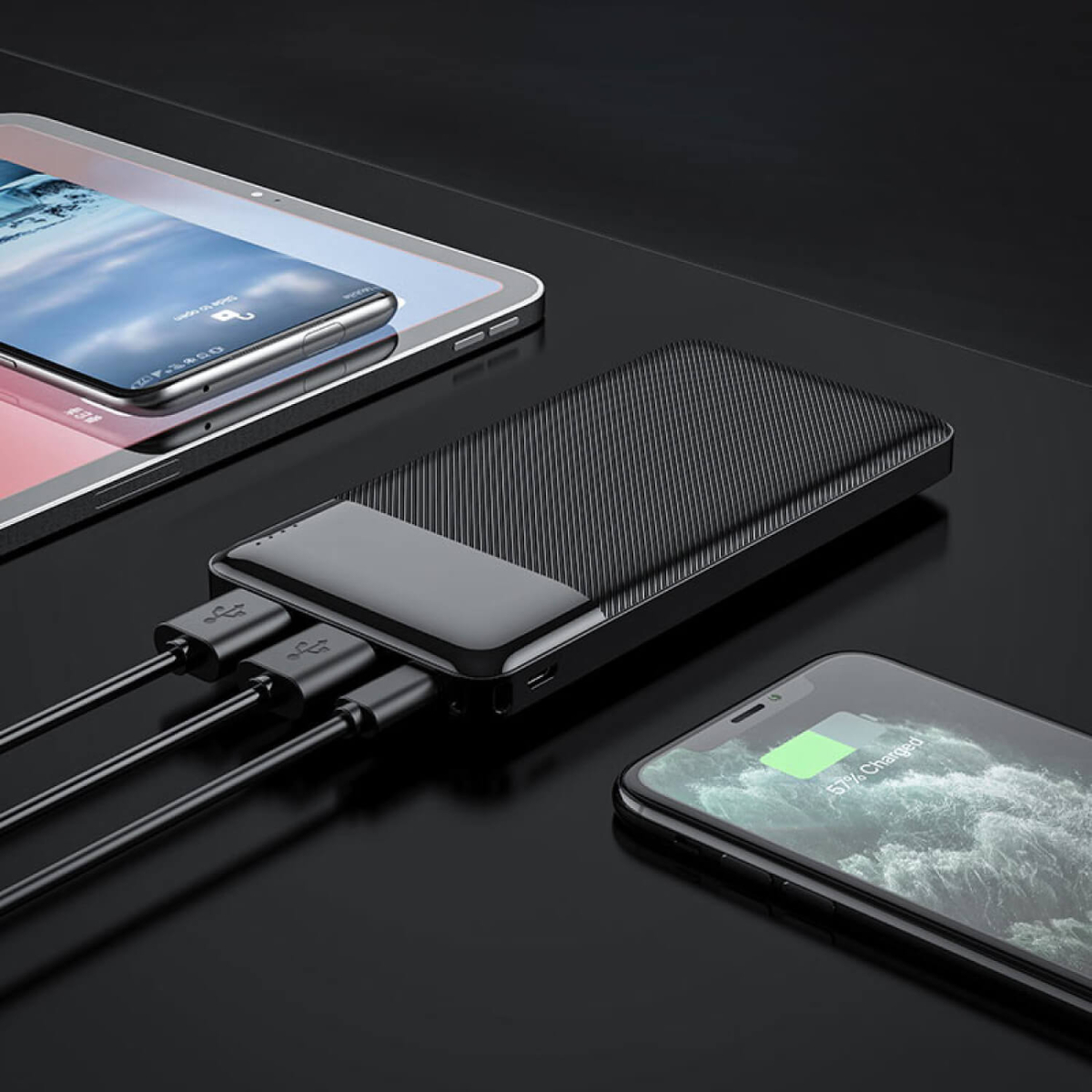 Power Bank Γρήγορης Φόρτισης 10000mAh Hoco J72 - Image 2
