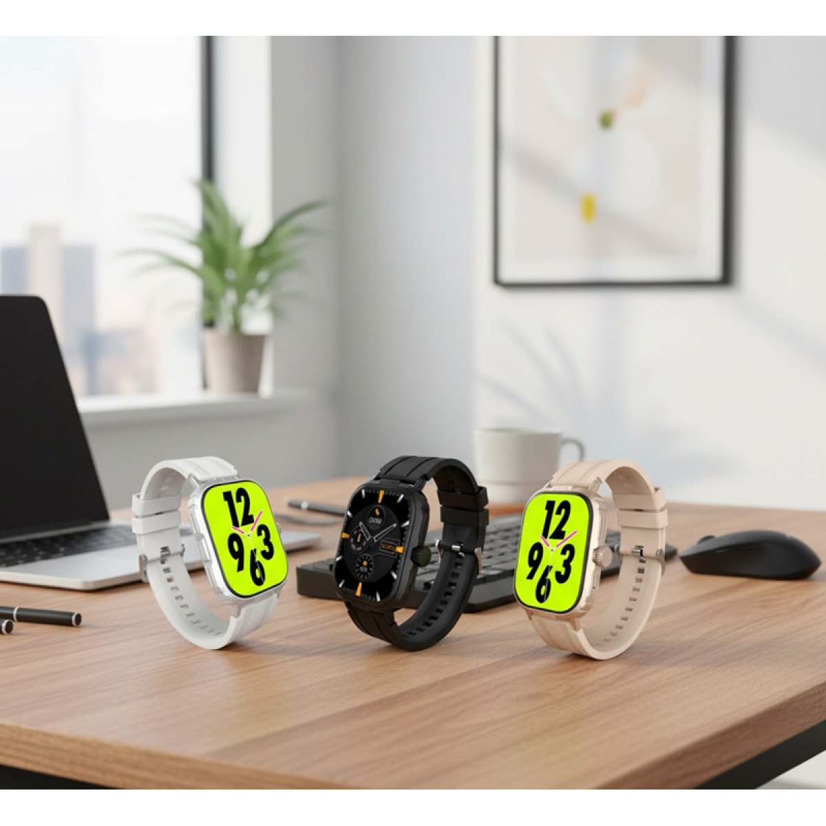 Ψηφιακό ρολόι Smart Watch με Αθλητικές Λειτουργίες Andowl V7 - Image 2