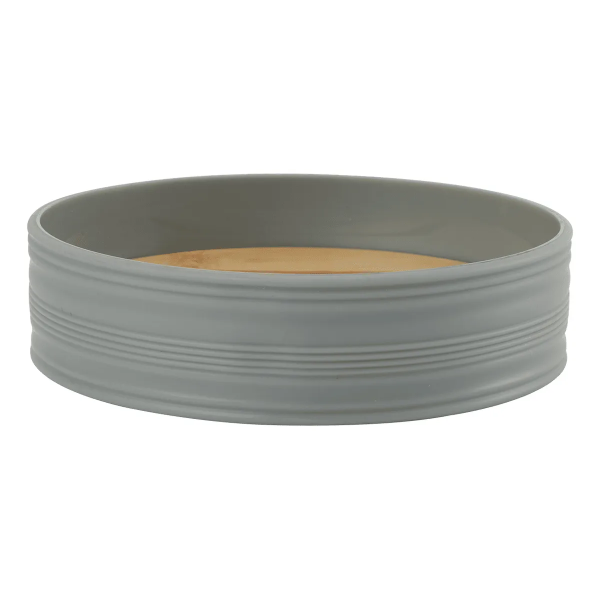 Σαπουνοθήκη Μπάνιου Από Πλαστικό & Μπαμπού 34231