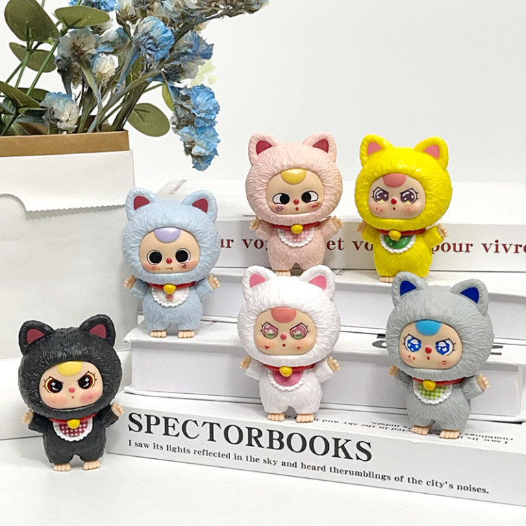 Σετ Φιγούρες εμπνευσμένες από Baby Three Billionaire Cat 6τμχ 87602