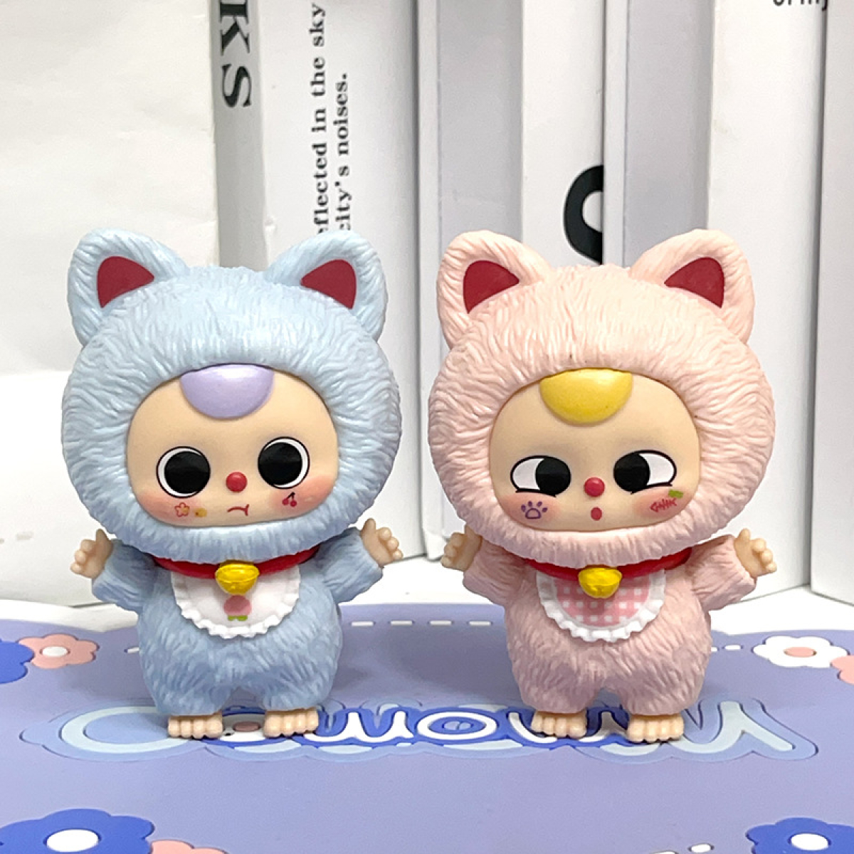 Σετ Φιγούρες εμπνευσμένες από Baby Three Billionaire Cat 6τμχ 87602