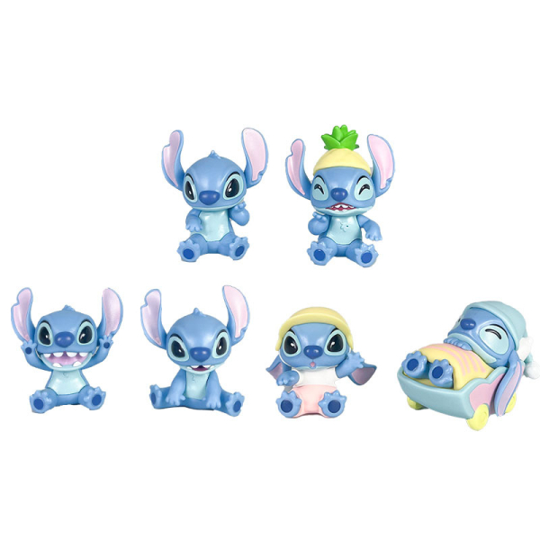 Σετ Φιγούρες εμπνευσμένες από Stitch 6τμχ 87598