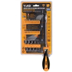Σετ Κατσαβίδι Και Μύτες 31τμχ Yiad 51111