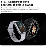 Smartwatch με Παλμογράφο Awei H28, Μαύρο