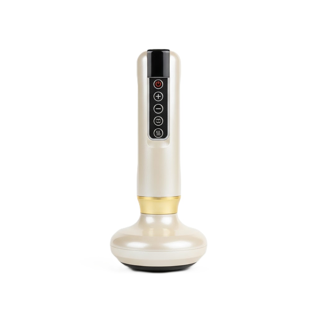Συσκευή Μασάζ Αρνητικής Πίεσης Intelligent Negative Pressure Cupping Massage Instrument Ds-A15 - Λευκο