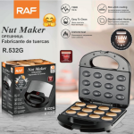 Συσκευή Παρασκευής Cake Pop/Μπισκότων Nut Maker 750W RAF R.532G Μαύρο - Image 3