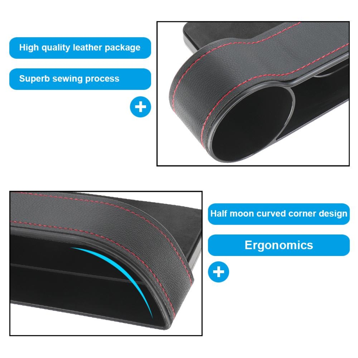 Θήκη Οργάνωσης Αυτοκινήτου με Ποτηροθήκη Δερματίνη Arrango AC48825 - Image 5