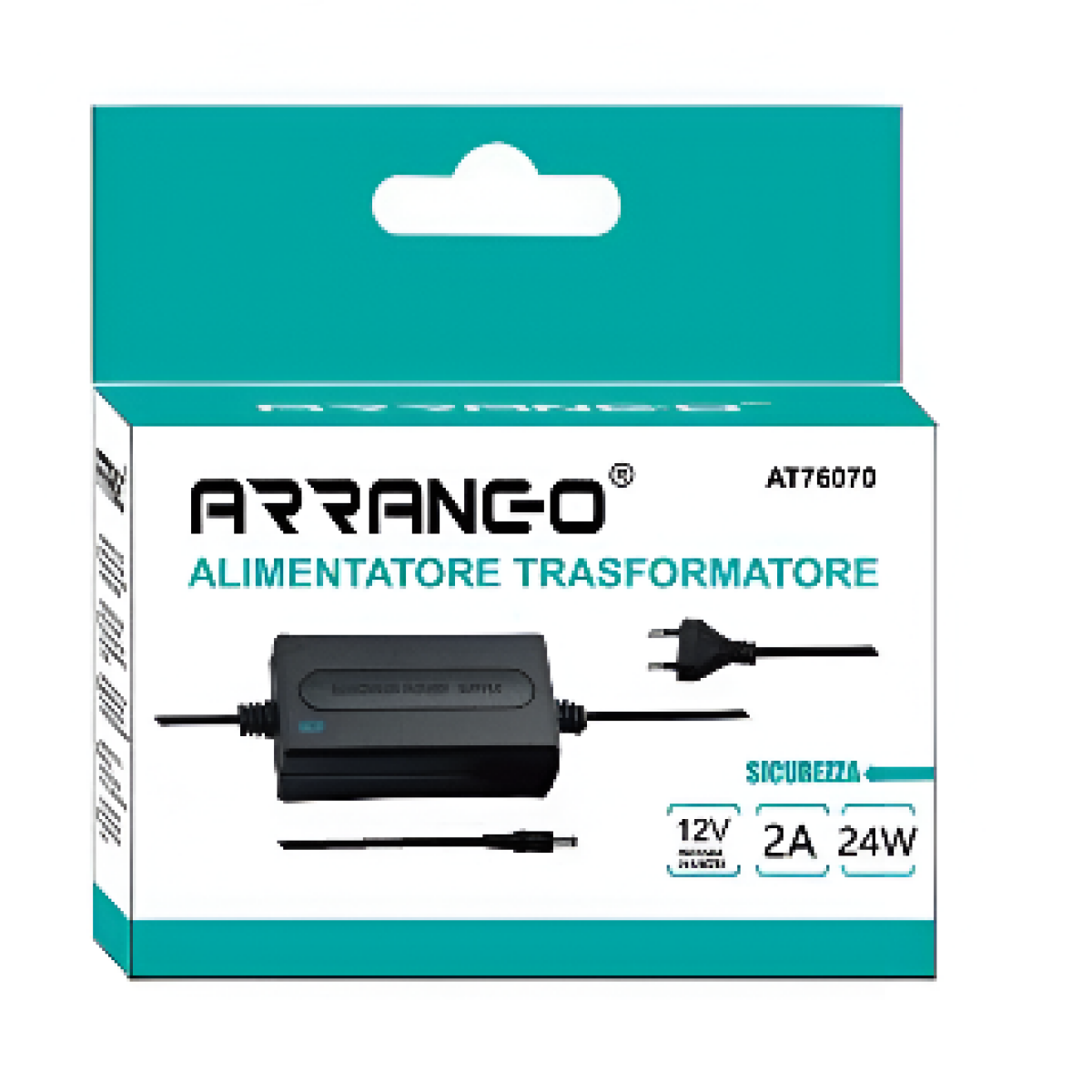 Τροφοδοτικό 12V 2A 24W Arrango AT76070