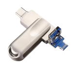 USB 3.0 Stick 128GB με Lightning – Για iPhone / iPad – Ασημί Χρώμα