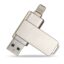 USB Flash Drive 3-in-1 – USB-A / microUSB / Lightning – 128GB