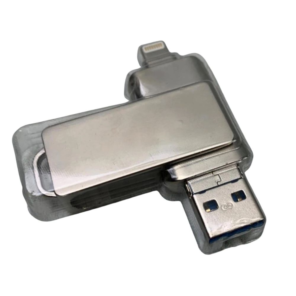 USB Flash Drive 3-in-1 – USB-A / microUSB / Lightning – 32GB