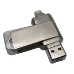 USB Flash Drive 3-in-1 – USB-A / microUSB / Lightning – 32GB