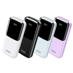 Power Bank 10000mAh PD 22,5W WK WP-65 2 Θέσεων, με καλώδιο USB-C/Lightning/Micro/USB Λευκό - Image 3