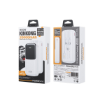 Power Bank 20000mAh PD 22,5W WK WP-66 2 Θέσεων, με καλώδιο USB-C/Lightning/Micro/USB Λευκό - Image 2