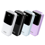 Power Bank 20000mAh PD 22,5W WK WP-66 2 Θέσεων, με καλώδιο USB-C/Lightning/Micro/USB Μπλέ - Image 3