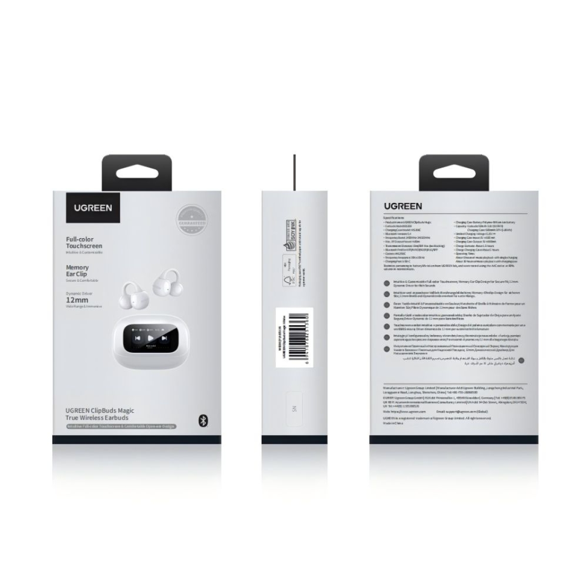 Ακουστικά Open Ear Wireless BT UGREEN WS208 55136 Λευκό - Image 3