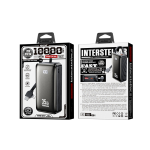 Power Bank 10000mAh PD 35W WK WP-61 2 Θέσεων, με καλώδιο USB-C/Lightning Μαύρο - Image 3