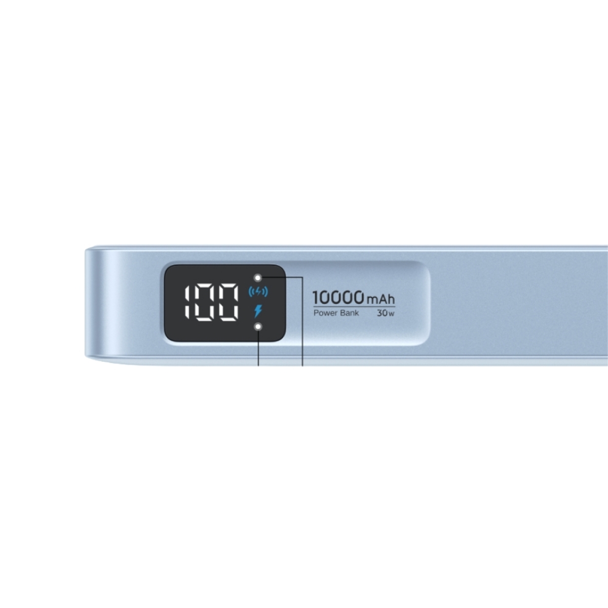 Power Bank 10000mAh 25W Qi2 UGREEN PB773 65958B με Ασύρματη Φόρτιση Magnetic και καλώδιο USB-C Γκρι - Image 2