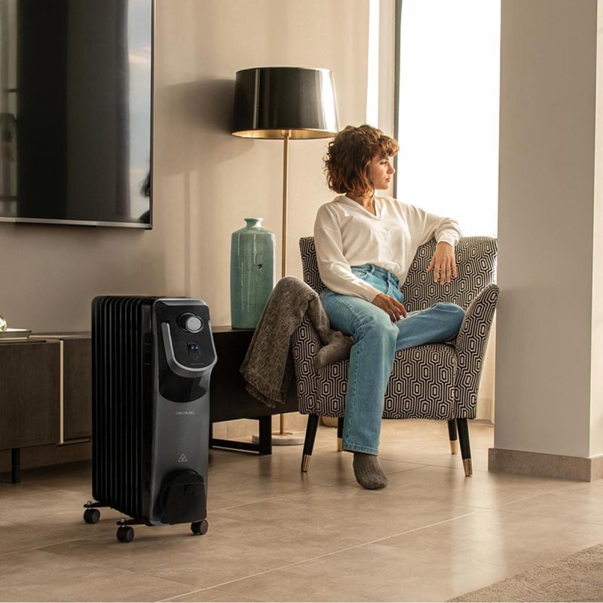 Cecotec ReadyWarm 9000 Space 360° 05889 Καλοριφέρ Λαδιού Μαύρο - Image 2
